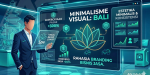 Branding Minimalis Bisnis Jasa Bali Abi Edukas